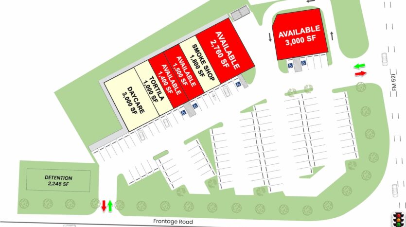 Arcola Heights Retail - Site Plan