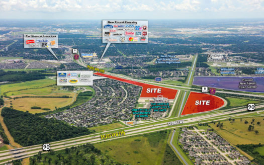 Beltway 8 & US 90 – PAD SITES FOR SALE